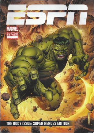 ESPN The Body Issue: Super Heroes Edition Cover Image 1