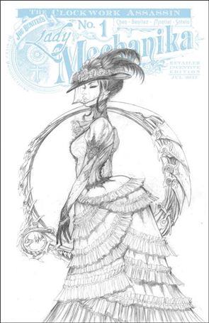 Lady Mechanika: The Clockwork Assassin issue 1-C Joe Benitez 1:10 Sketch Cover