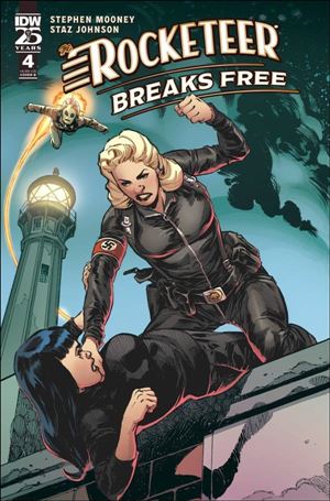 Rocketeer: Breaks Free issue 4-B Staz Johnson Cover
