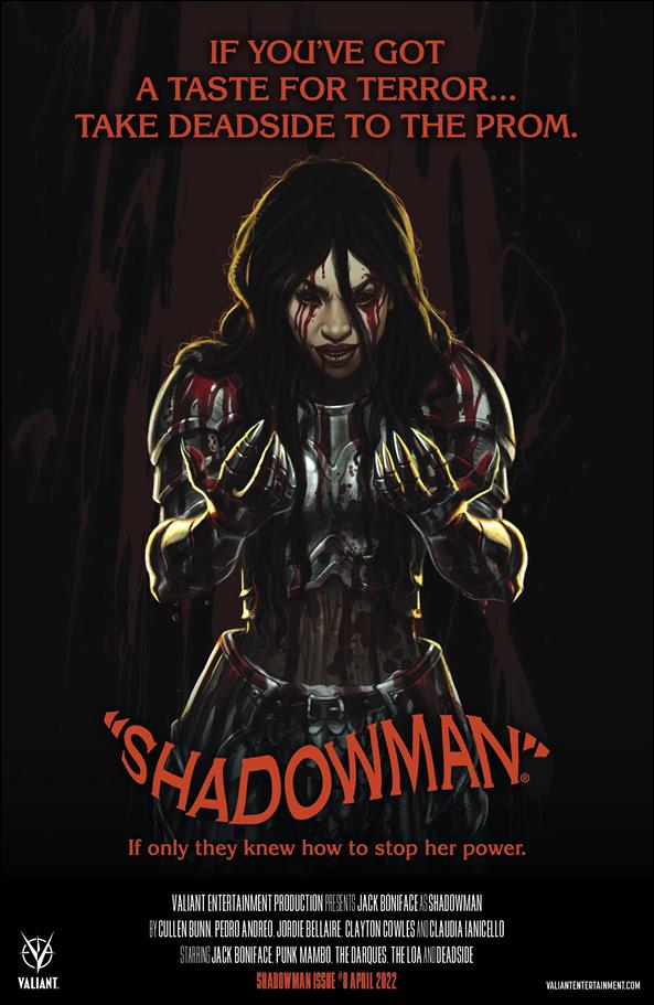 Shadowman (2021) issue 8-B Claudia Ianniciello Cover