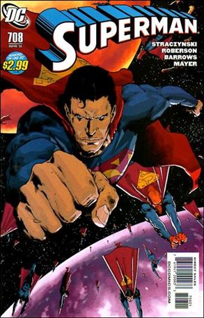 Superman (1939) issue 708-B Trevor Hairsine 1:10 Cover