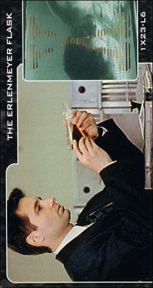 X-Files Showcase Widevision (Laser Subset) card L6 The Erlenmeyer Flask - 1x23