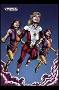 Women of Legend (Base Set) card 54 Saturn Girl & Duplicate Damsel