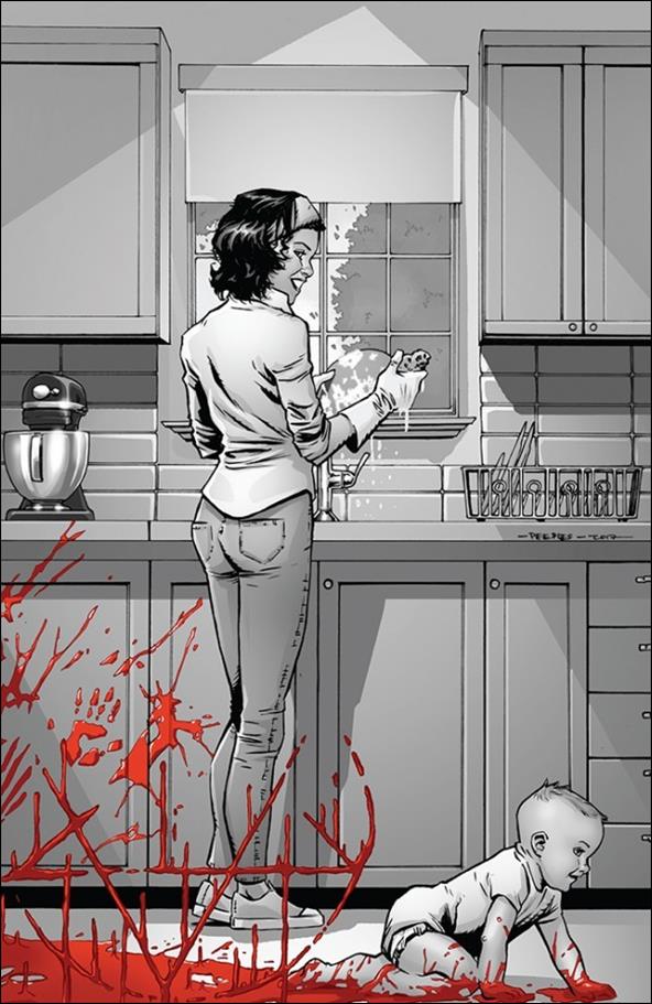 Babyteeth issue 2-F Brent Peeples Unknown Comics B&W Cover 1/100