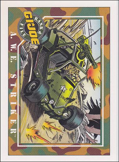 G.I. Joe (Base Set) card 13 A.W.E. Striker