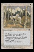 Magic the Gathering: Alliances (Base Set) card 11 Noble Steeds