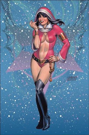 Vampirella Helliday 2024 issue 1-I Joseph Michael Linsner Virgin 1:25 Cover