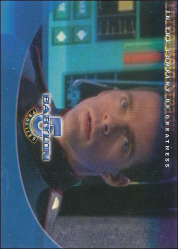 Babylon 5: Profiles (Base Set) card 31 Three Held Steady: In the Company of Greatness