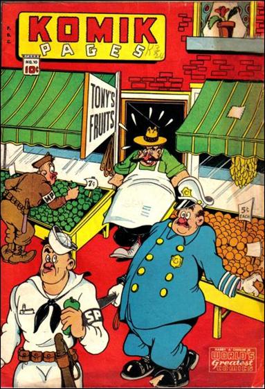 Komik Pages issue 1 #10 on cover