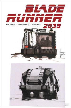 Blade Runner 2039 issue 8-C Piotr Kowalski Cover