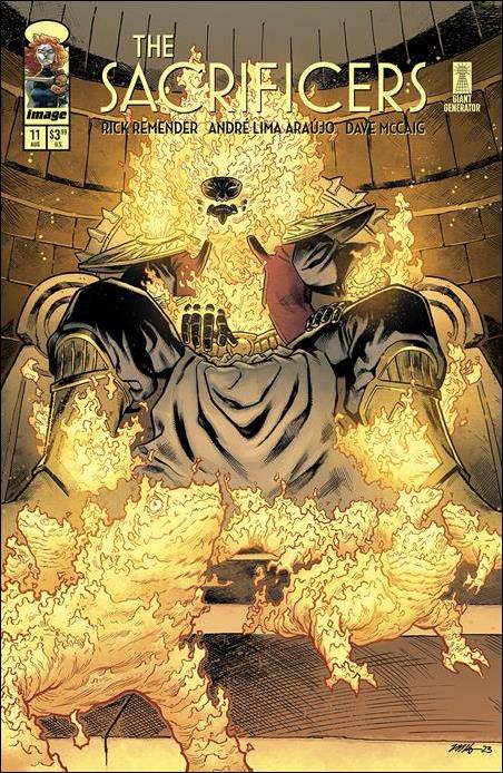 Sacrificers issue 11-B Mike Hawthorne 1:10 Cover