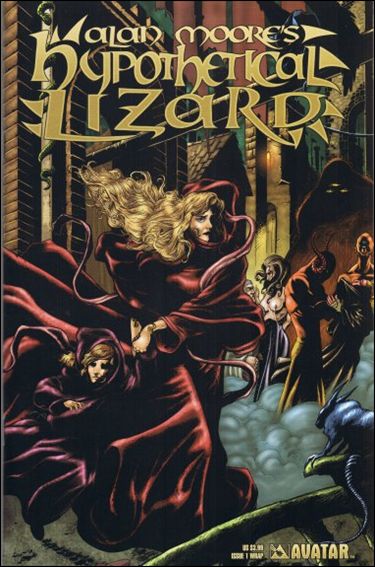 Alan Moore's Hypothetical Lizard issue 1-B Wraparound Cover
