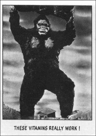 Creature Feature (Base Set) card 87 These vitamins really work!