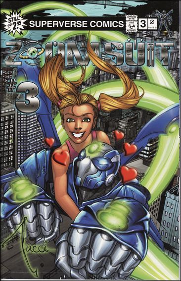 Zoom Suit issue 3 Billy Tucci Cover