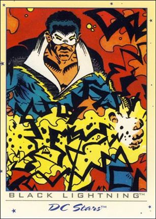 DC Stars (Base Set) card 28 Black Lightning