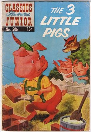 Classics Illustrated Junior issue 506-C HRN 560