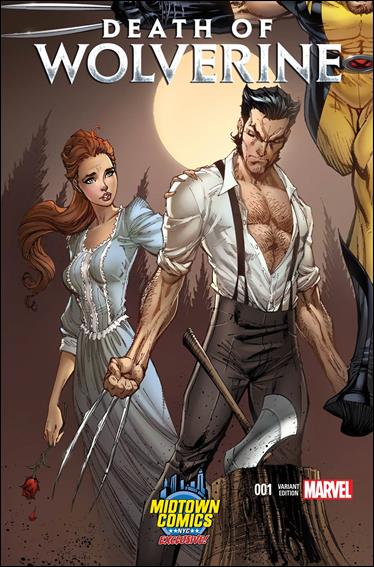 Death of Wolverine issue 1-Q J. Scott Campbell Midtown Comics Connecting Cover
