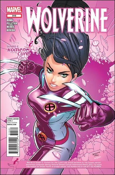 Wolverine (1988)  issue 315-B Benjamin Ang "Susan G. Komen" Cover