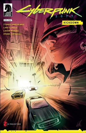 Cyberpunk 2077: Kickdown issue 3 Jake Elphick Cover