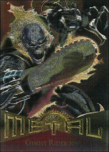 Marvel Metal (Base Set) card 46 Ghost Rider 2099