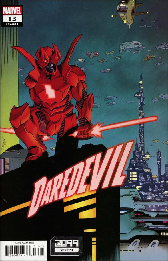 Daredevil (2019) issue 13-B Declan Shalvey 2099 Cover