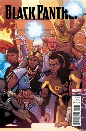 Black Panther (2016) issue 15-B Jamie McKelvie Connecting Cover