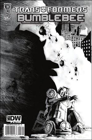 Transformers: Bumblebee  issue 3-C Chee 1:10 Black & White Cover