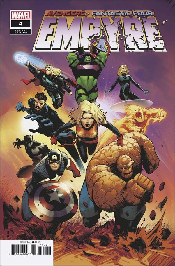 Empyre issue 4-F Lee Garbett 1:50 Cover