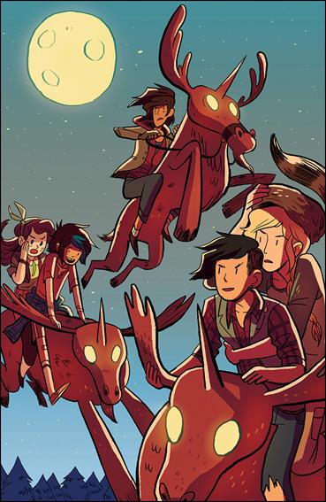 Lumberjanes issue 1-C Lauren Zuke 1:25 Cover