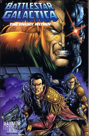 Battlestar Galactica: The Enemy Within issue 3-B Hector Gomez Cover