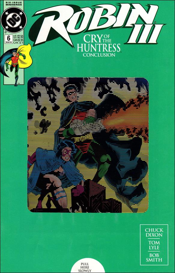 Robin III: Cry of the Huntress issue 6-C Unbagged Moving Cover