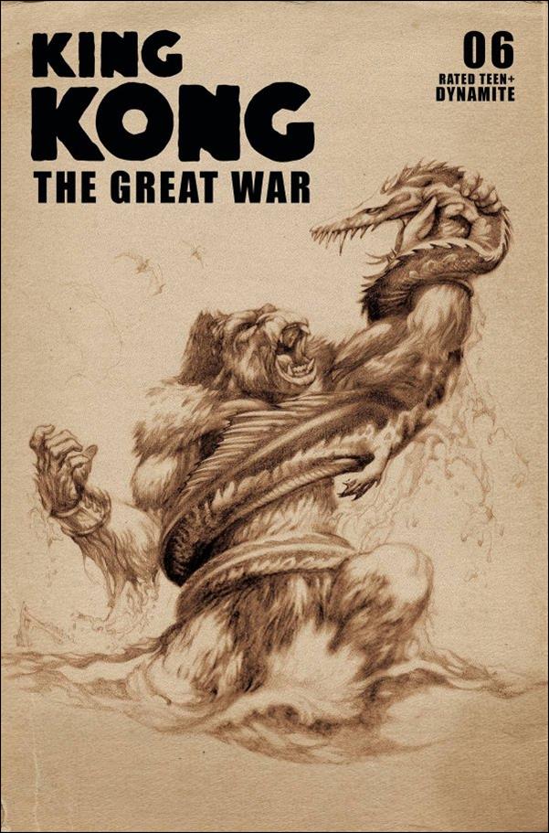 Kong: The Great War issue 6-C Joe Devito Cover