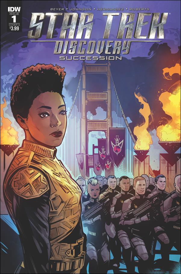 Star Trek: Discovery: Succession issue 1  Angel Hernandez Cover