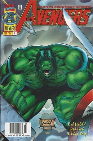 Avengers (1996)   issue 4-B Newsstand Edition / Price Variant