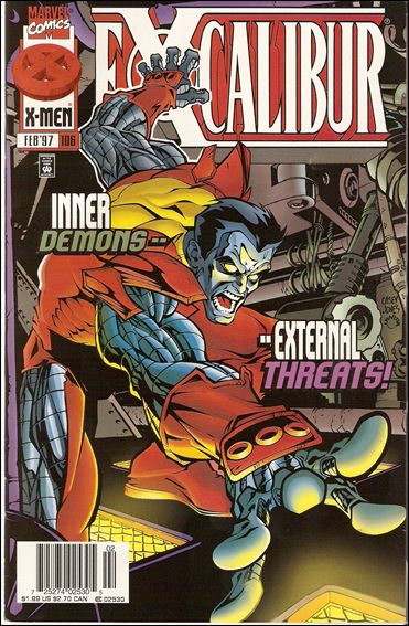 Excalibur (1988) issue 106-B Newsstand Edition / Price Variant