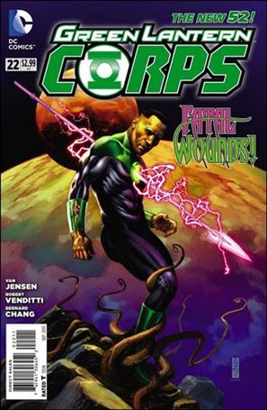 Green Lantern Corps (2011) issue 22 JG Jones Cover