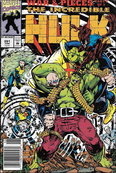 Incredible Hulk (1968) issue 391-B Australian Price Cover