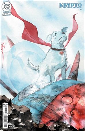 Krypto: The Last Dog of Krypton issue 1-B Dustin Nguyen Cardstock Cover