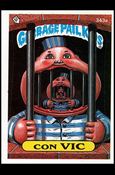 Garbage Pail Kids: Series 09 (Base Set) card 343a Con Vic