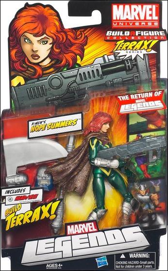 Marvel Legends (Terrax Series) figure 3 Hope Summers