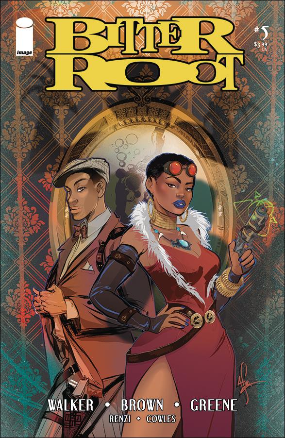 Bitter Root issue 5-D Afua Richardson Cover