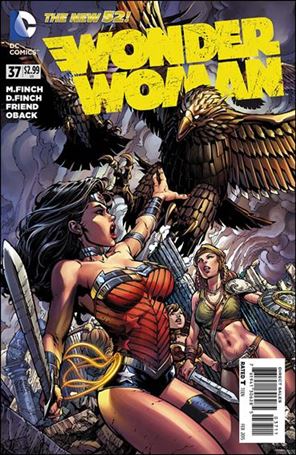 Wonder Woman (2011) issue 37 David Finch Standard Cover