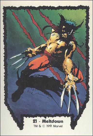 Wolverine: From Then 'Til Now (Base Set) card 21 Meltdown
