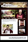 Parks and Recreation: Seasons 1 - 4 card 87 www.RonSwansonGrill.com