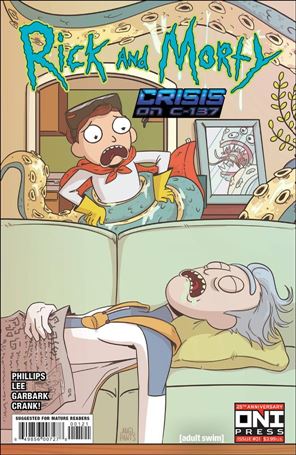 Rick and Morty: Crisis on C-137 issue 1-B Angela Trizzino Cover