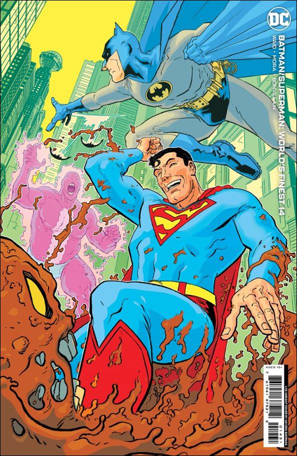 Batman/Superman: World's Finest issue 14-D Hayden Sherman 1:25 Cardstock Cover