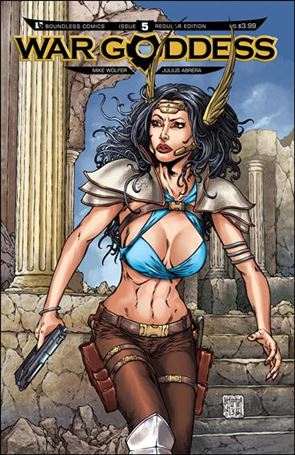 War Goddess issue 5 Standard Cover
