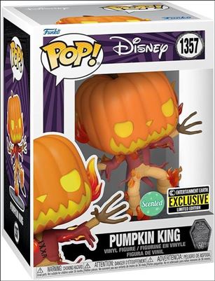 POP! Disney figure 1357-B Pumpkin King  (Scented)