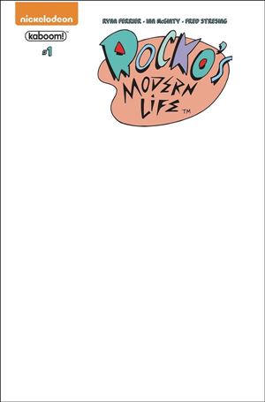 Rocko's Modern Life (2017) issue 1-D Blank Sketch Cover