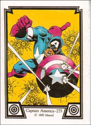 Captain America (Base Set) card 33 Captain America 275